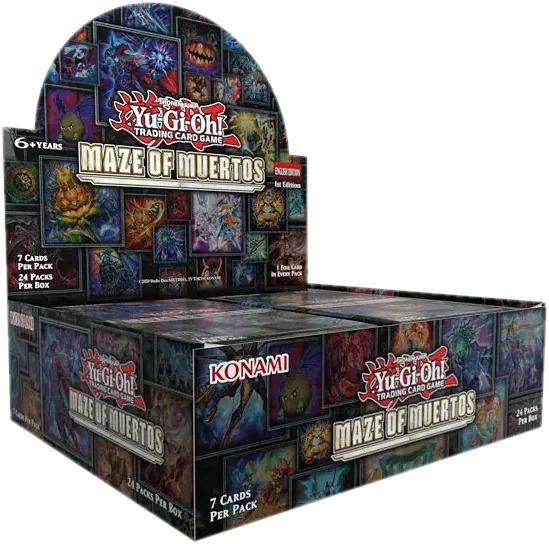 Booster box di Yu-Gi-Oh! Maze of Muertos